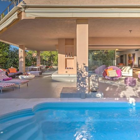 Luxurious Villa Philoxenia Lagoníszi Kültér fotó