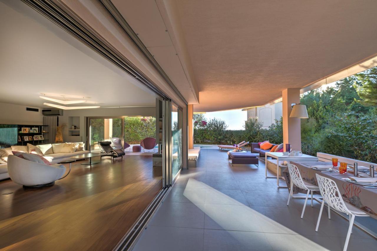 Luxurious Villa Philoxenia Lagoníszi Kültér fotó