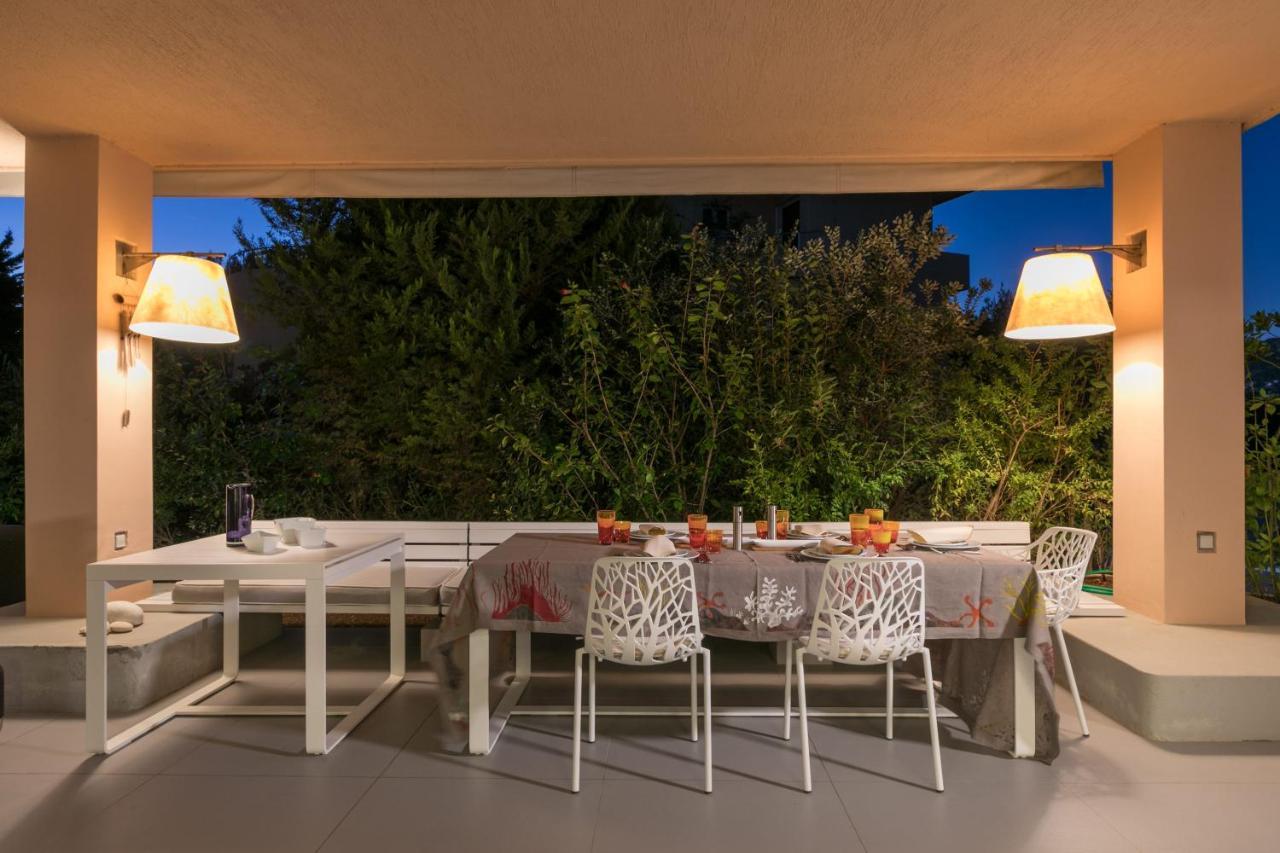 Luxurious Villa Philoxenia Lagoníszi Kültér fotó