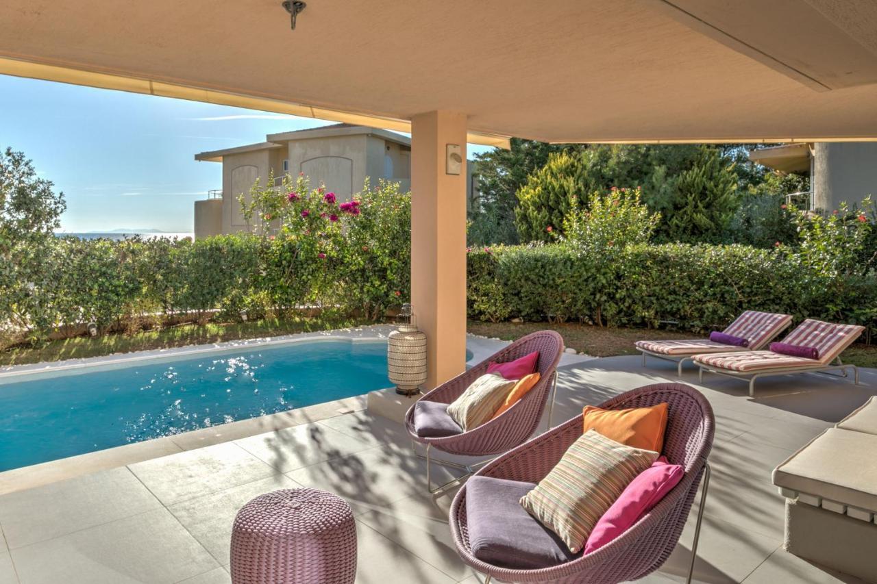 Luxurious Villa Philoxenia Lagoníszi Kültér fotó