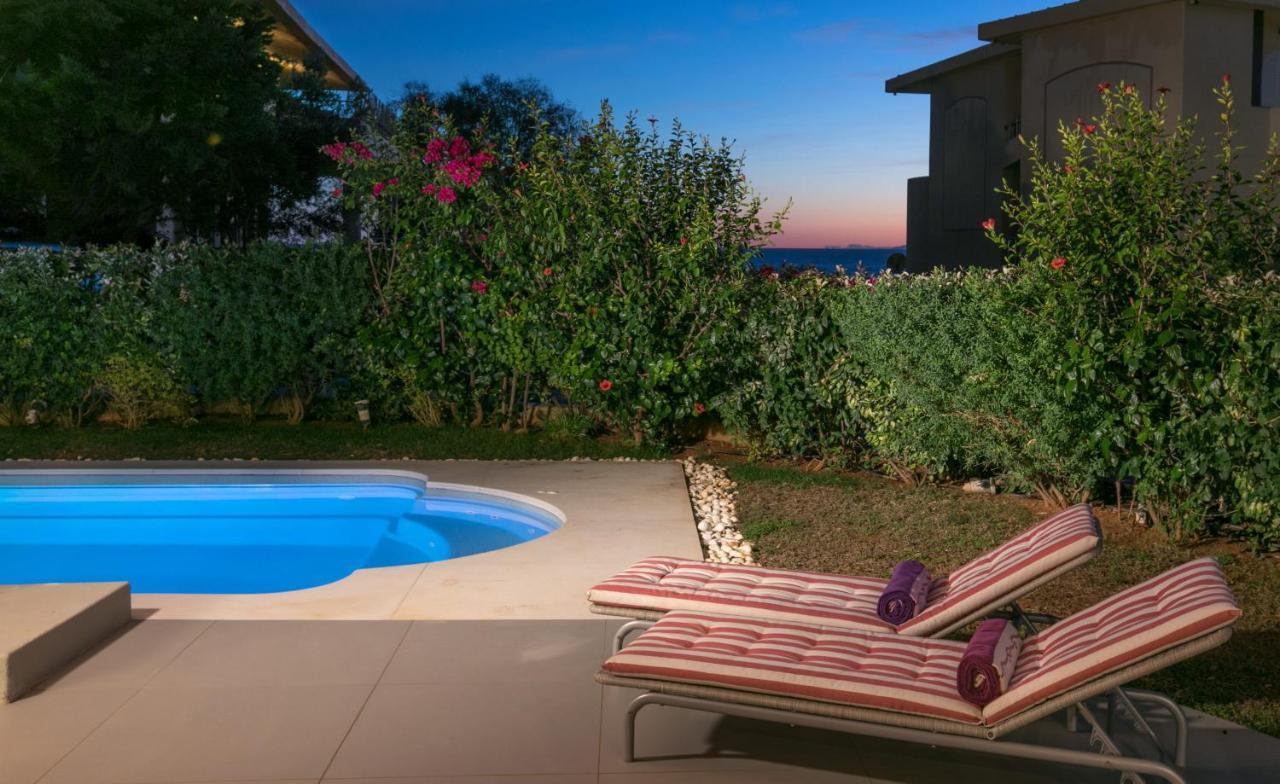 Luxurious Villa Philoxenia Lagoníszi Kültér fotó